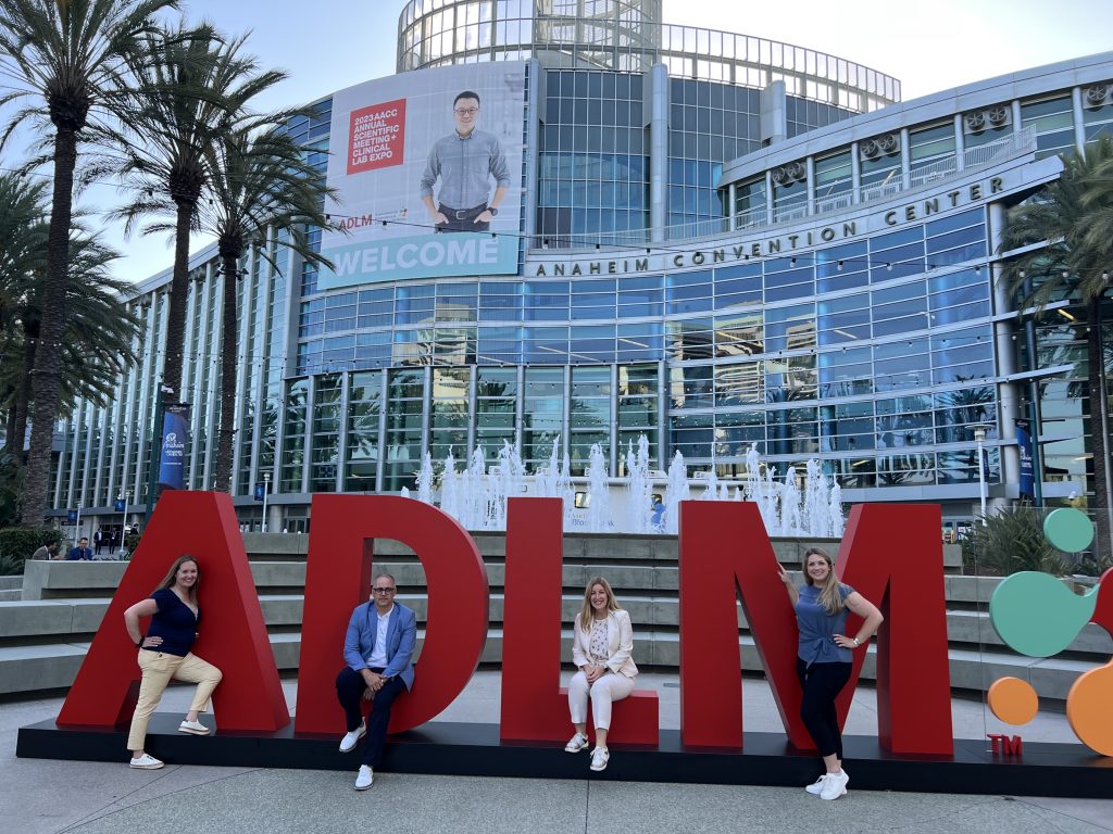 A photo of Immundiagnostik at AACC 2023.
