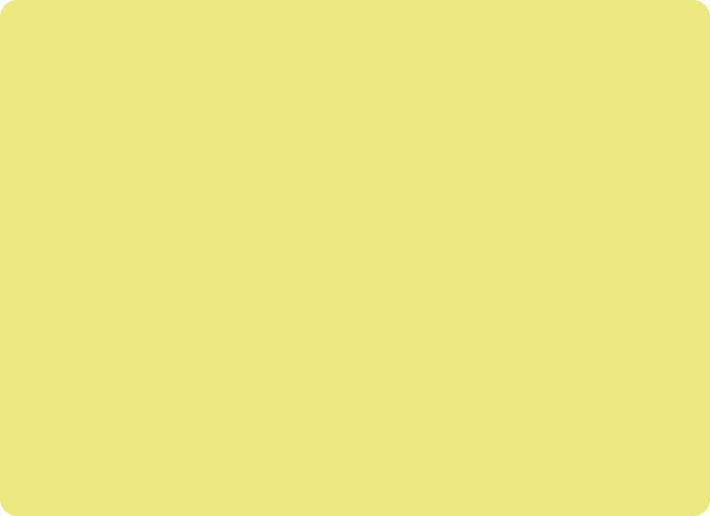 A yellow block of color.