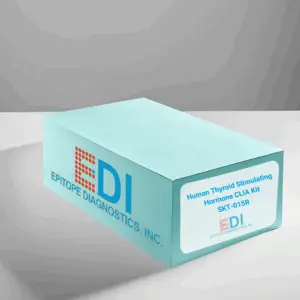 The Human Thyroid Stimulating Hormone CLIA Kit box.